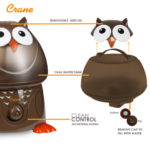 Crane Owl 8189 (Product Image) 003