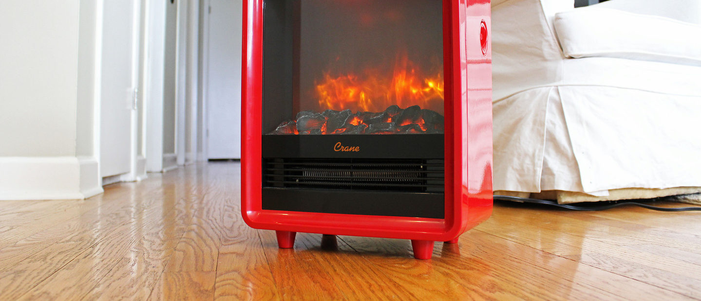 Red Fireplace Heater Giveaway