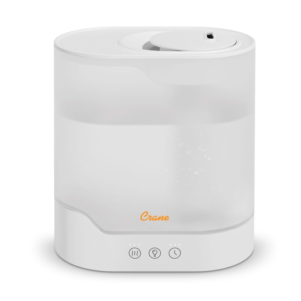 Crane 0.7 Gallon Top Fill Cool Mist Humidifier & Aroma Diffuser