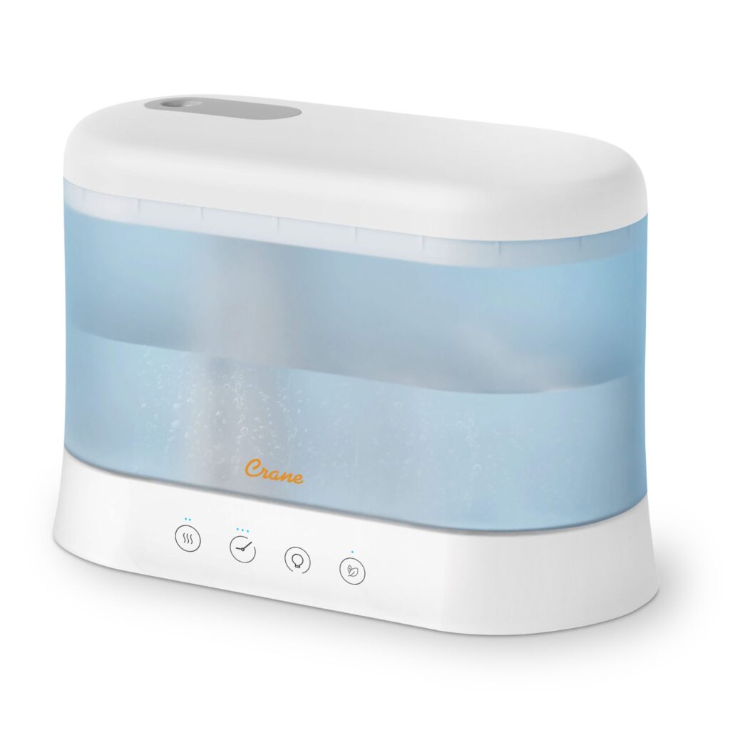 0.5 Gallon Top Fill Cool Mist Humidifier & Essential Oil Diffuser