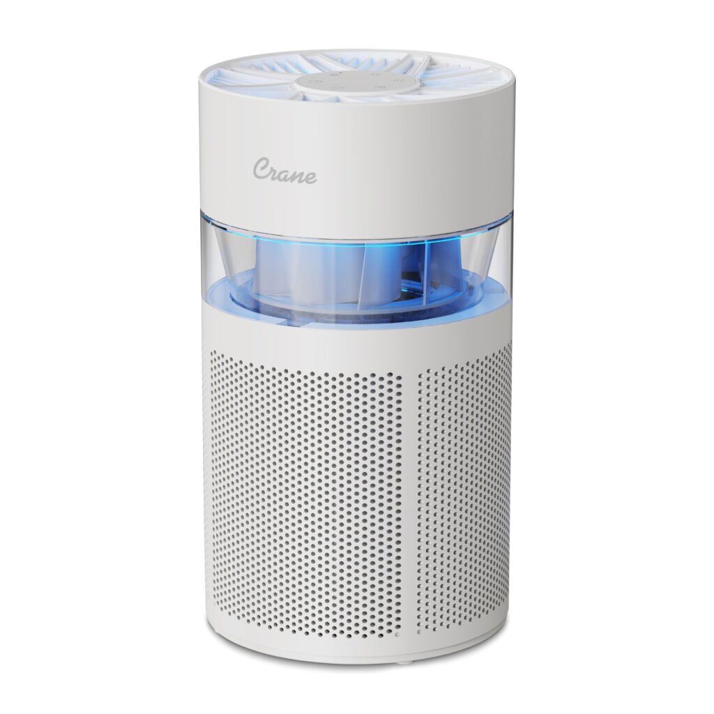 Air Purifier With Night Light and Aroma Tray, Up To 200 sq ft