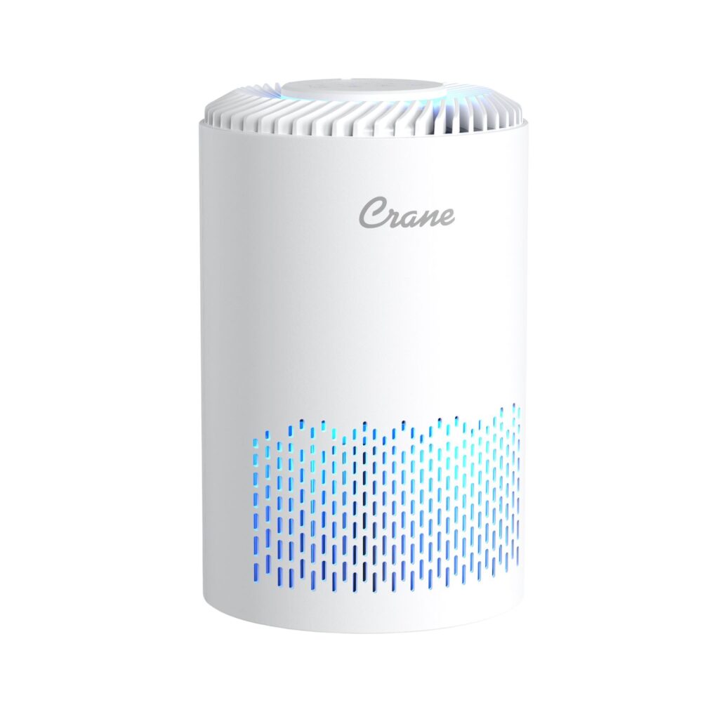 Air Purifier With HEPA Filter, Aroma Tray and Night Light, Up To 150 Sq Ft